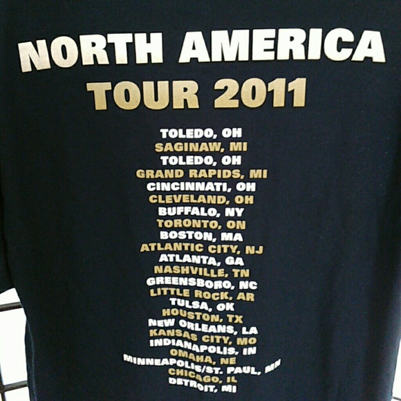 NWOT Bob Seger Limited Edition 2011 Concert Tshirt - Picture 4 of 7